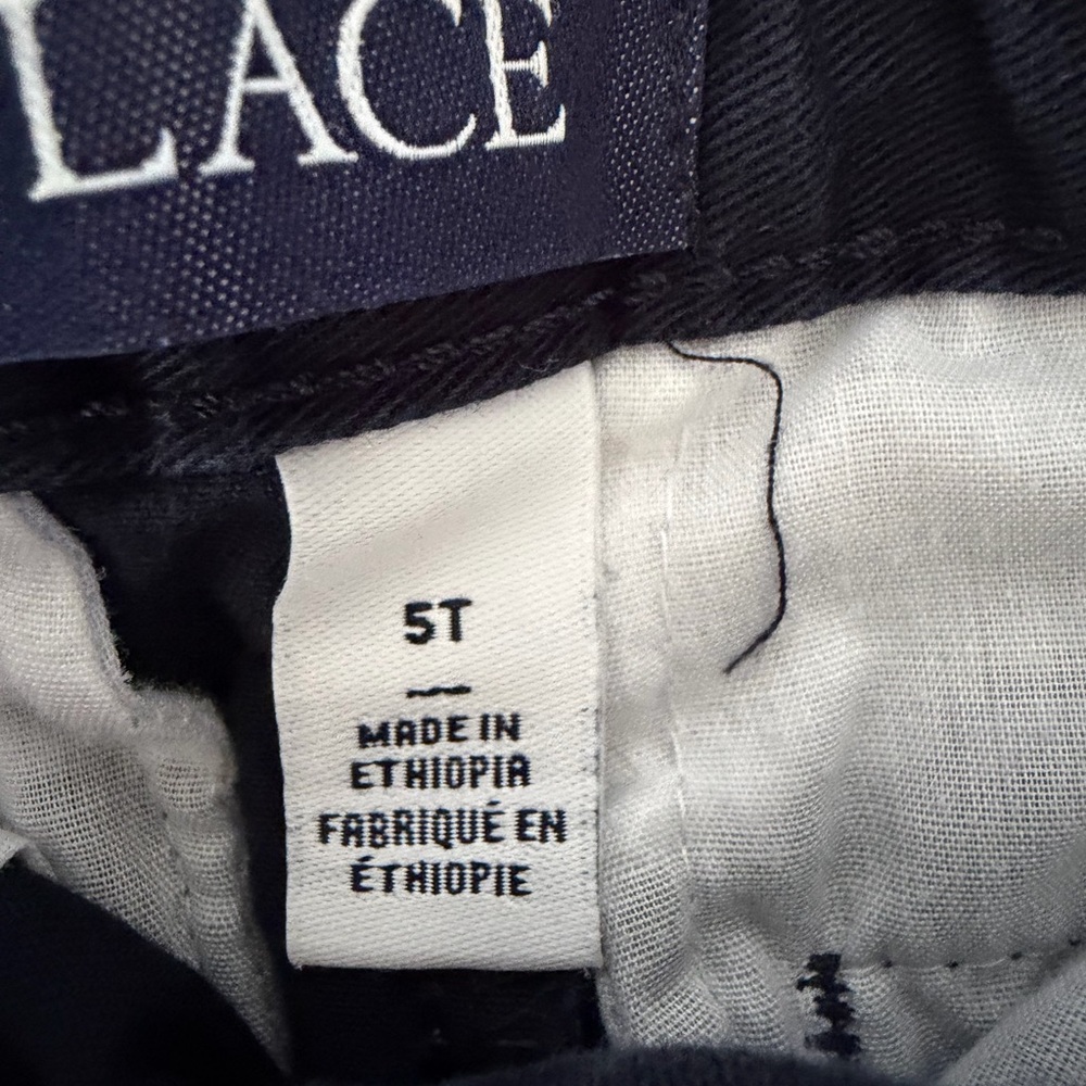 Children’s Place Boys' Uniform Chino Pants in Khaki and Navy - Picture 3 of 4
